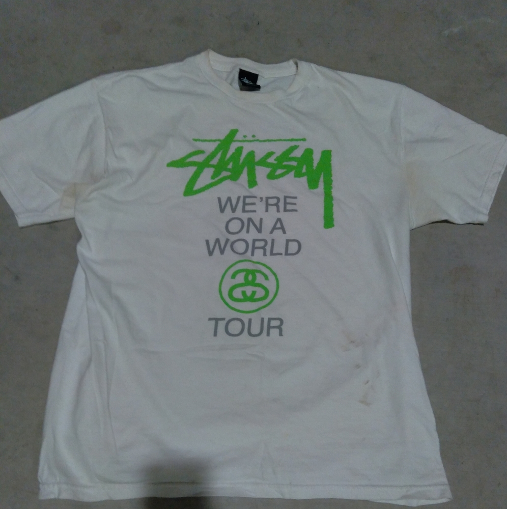 Mens large stussy tee shirt